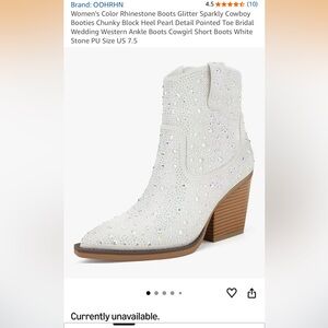 Women’s Rhinestone Sparkly Cowgirl Boots